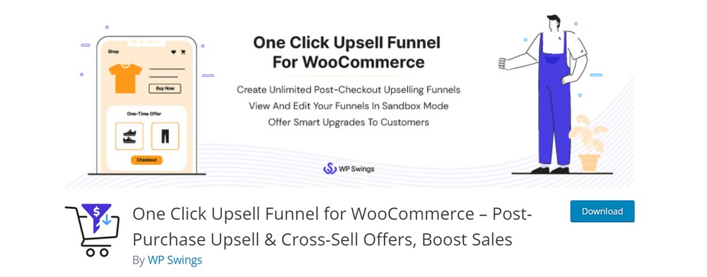 Воронка Upsell в один клик для WooCommerce