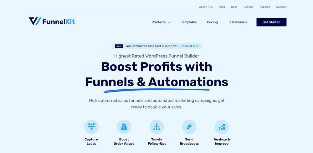 FunnelKit — конструктор воронки продаж