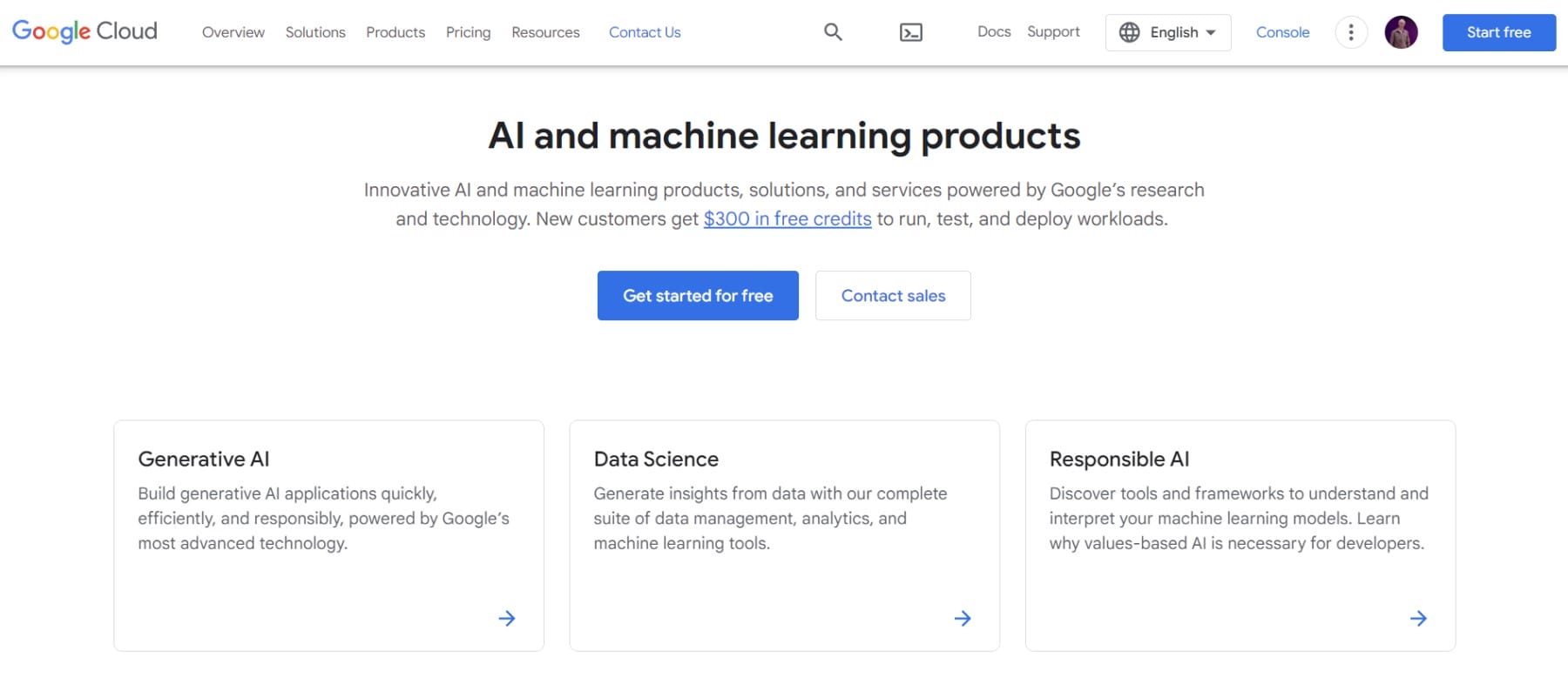 Google AI プラットフォーム