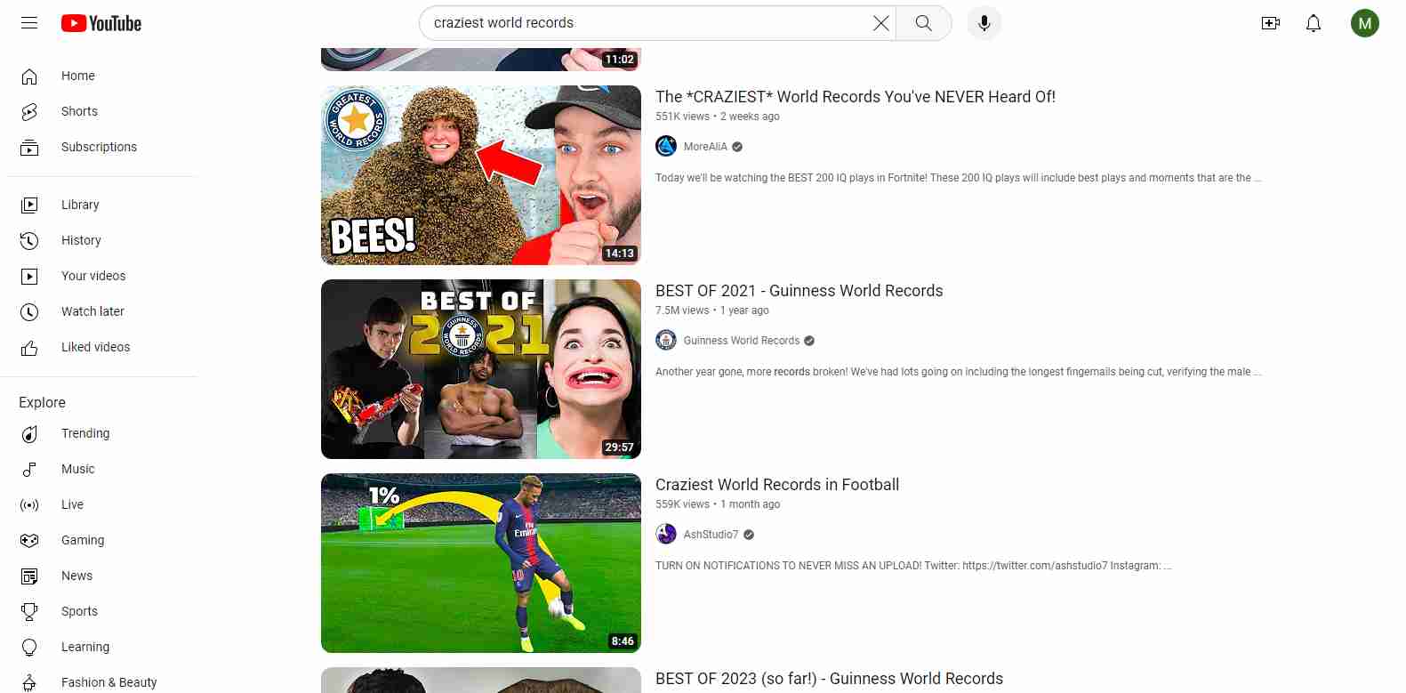 Bons exemples de vignettes YouTube avec la meilleure taille de vignette YouTube