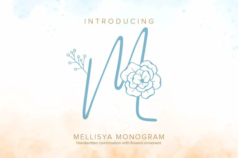 Mellysia-Monogramm -