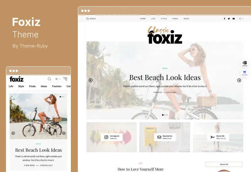 Foxiz Theme - тема WordPress для газет, новостей и журналов