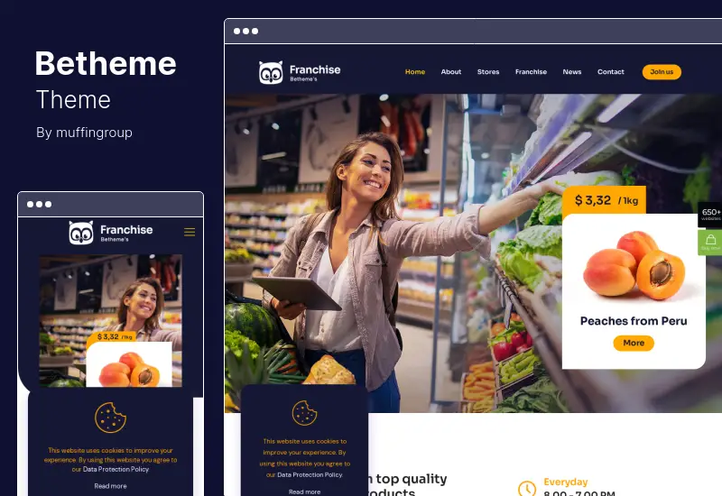 Betheme Theme - Tema WooCommerce de WordPress multipropósito receptivo