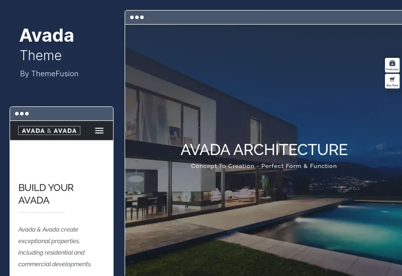 Avada Theme - เครื่องมือสร้างเว็บไซต์สำหรับ WordPress & WooCommerce Theme