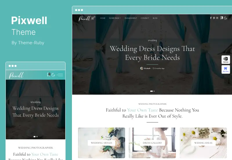 Pixwell Theme - ธีม WordPress ของนิตยสารสมัยใหม่