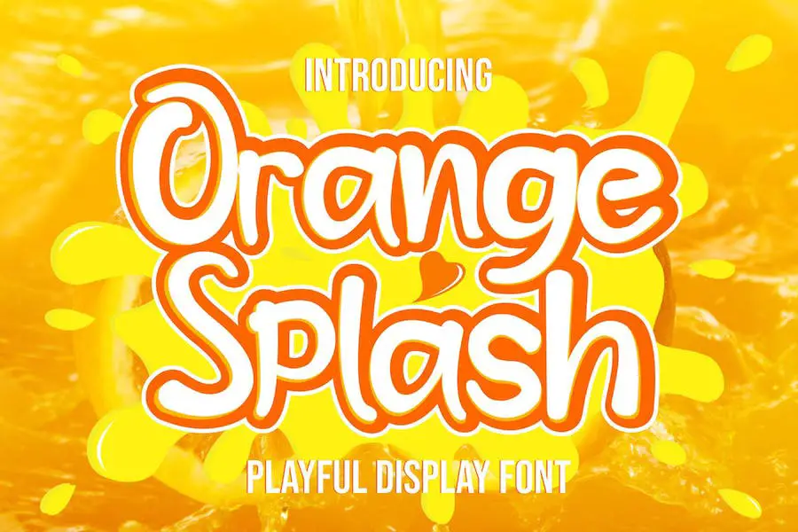 Orange Splash -