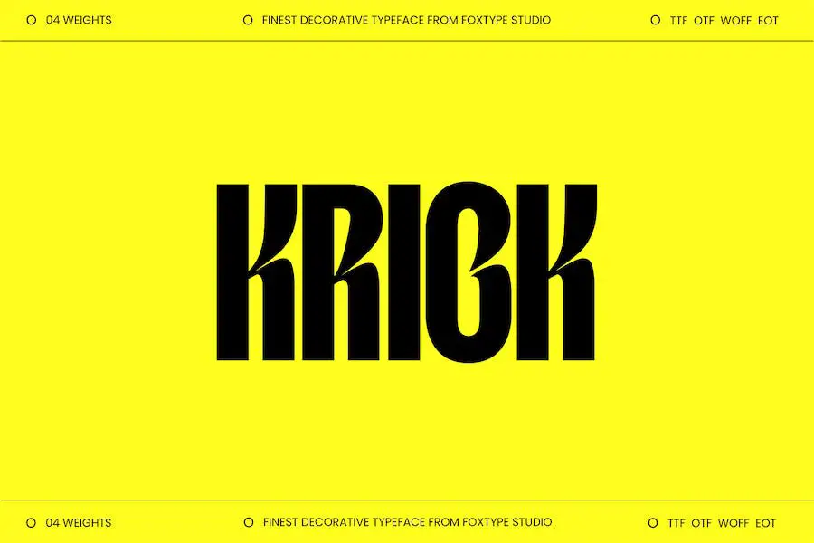 Exibição Krick -