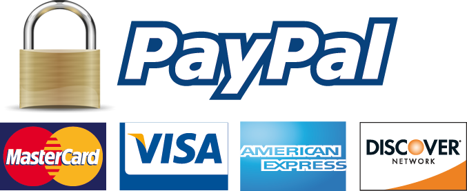 gateways de pagamento populares - PayPal, MasterCard, Visa, American Express, rede Discover, etc... uma imagem