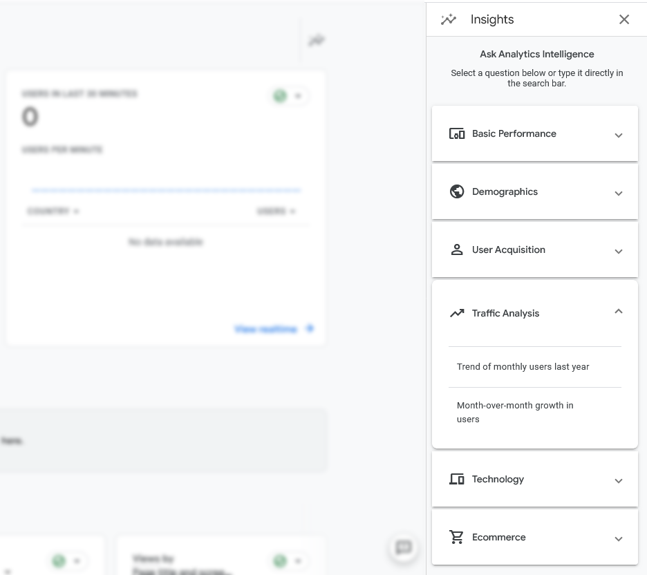 contoh wawasan pembelajaran mesin google analytics 4