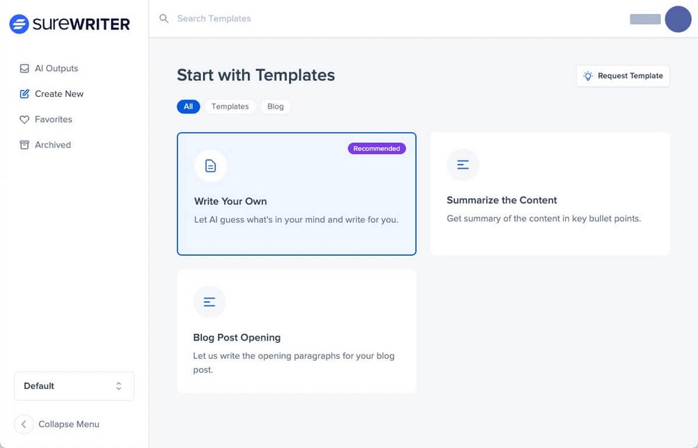 หน้าแรกของ Surewriter