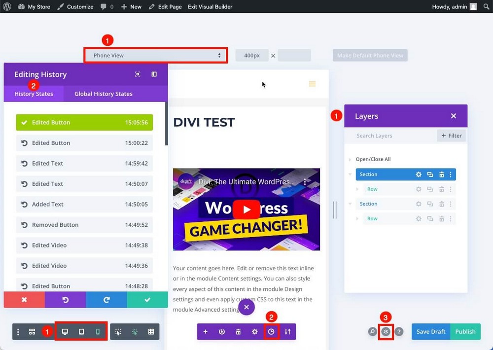 Divi 其他有用的功能