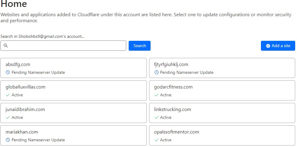 Cloudflareの速度テストを実行する