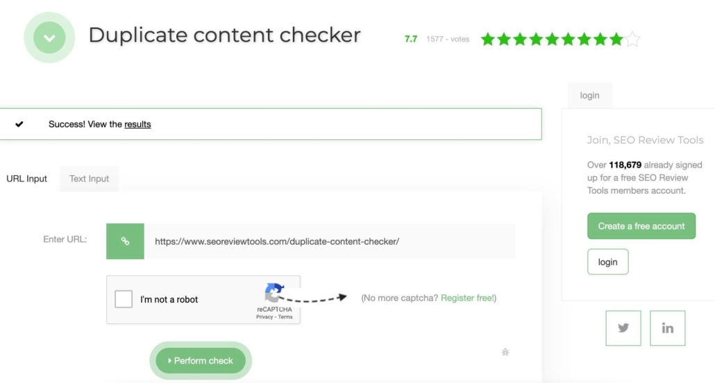 Aktivieren Sie Duplicate Content, um SEO-Fehler zu vermeiden