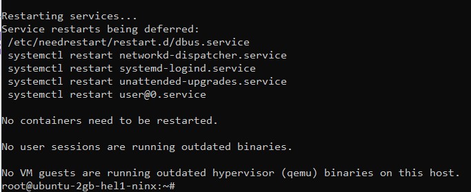 instalați nginx