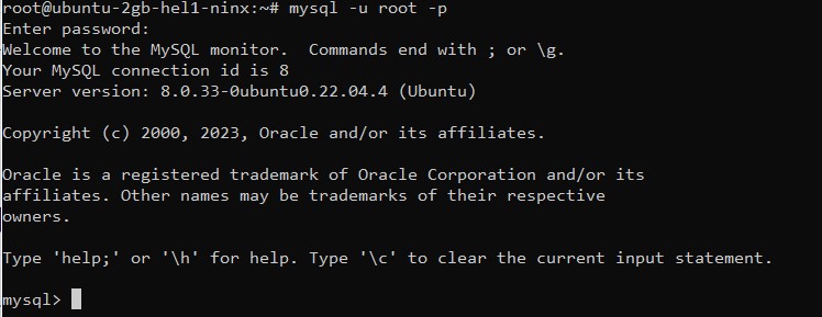 Baza de date MYSQL