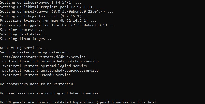 قاعدة بيانات SQL الخاصة بي