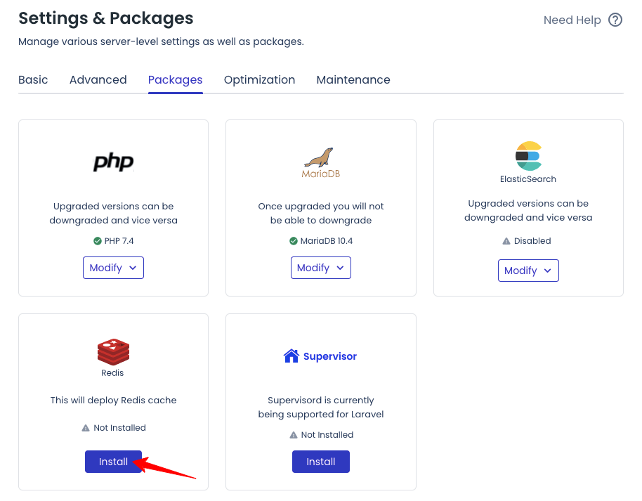 cloudways-redis-cache-paket