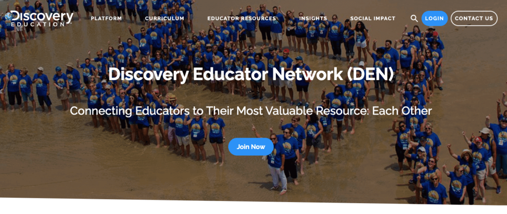 شبكة Discovery Educator