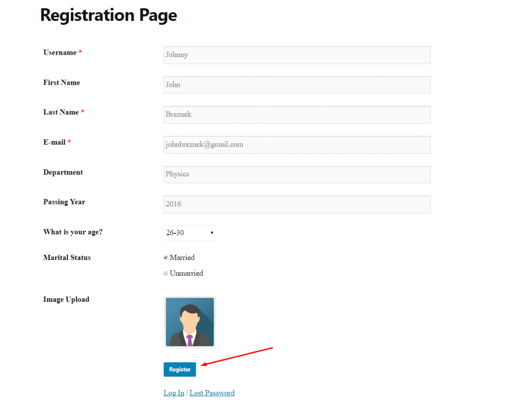 Ini screenshot halaman pendaftaran cara membuat situs alumni