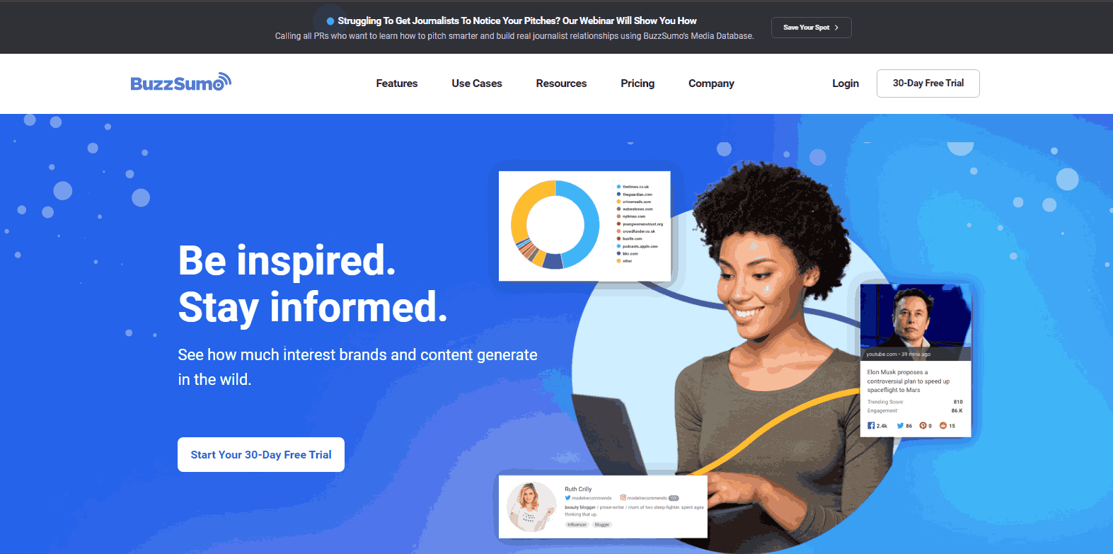 BuzzSumo: Instrument pentru rețelele sociale