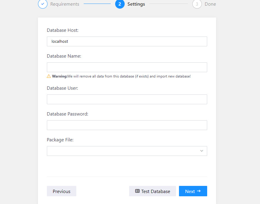 db info - backup wordpress pe google drive