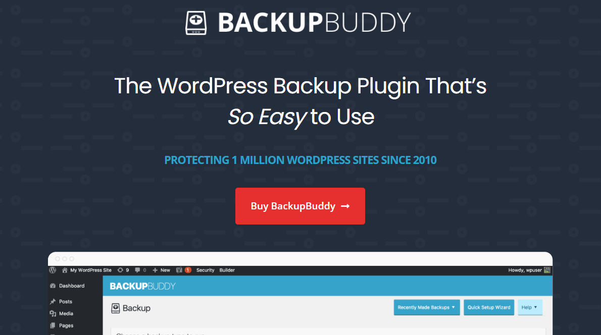 backupbuddy - sauvegarde wordpress sur google drive