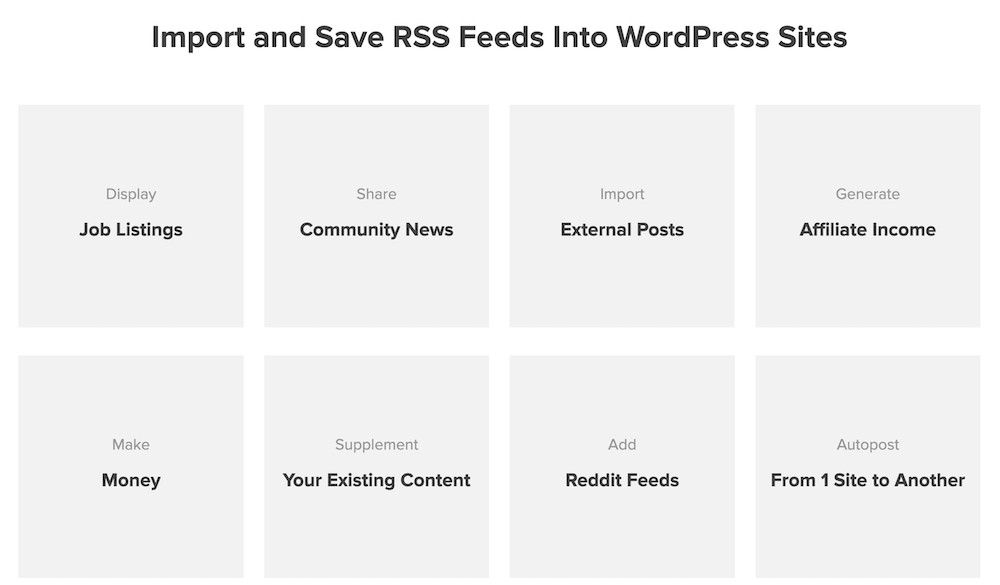 WP RSS 聚合器適合誰？