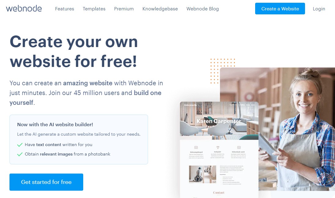 Webnode Website Builder