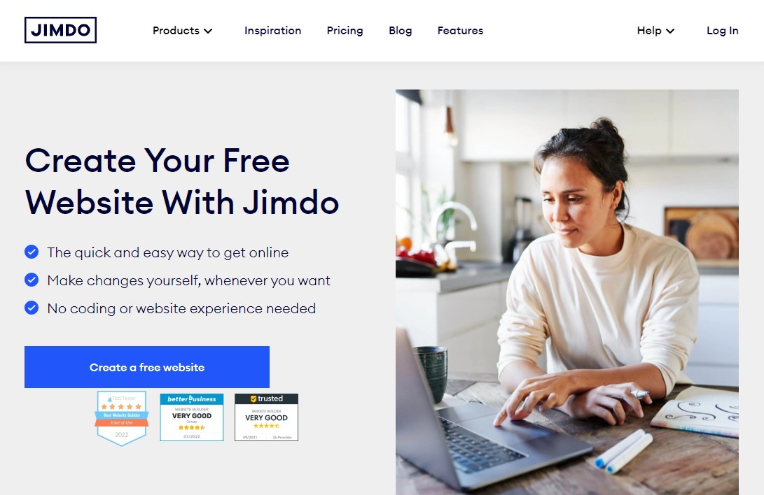 Jimdo: crea il tuo sito web gratuito