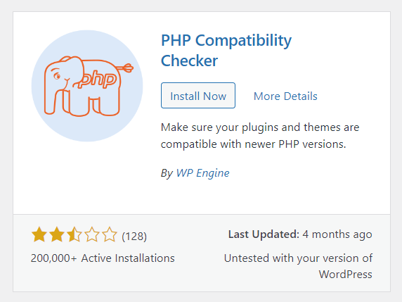 Actualización de la versión PHP