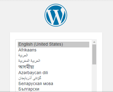 Sélectionnez la langue de votre site Web