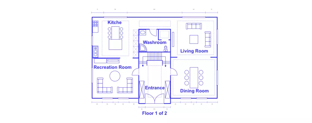 バーチャルツアーの重要なスポットを地図上に表示