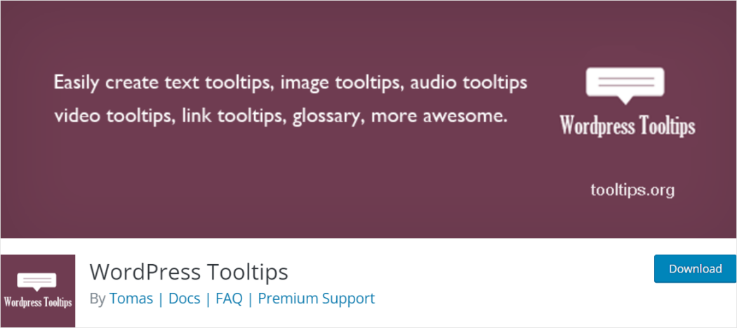 WordPress-Tooltips