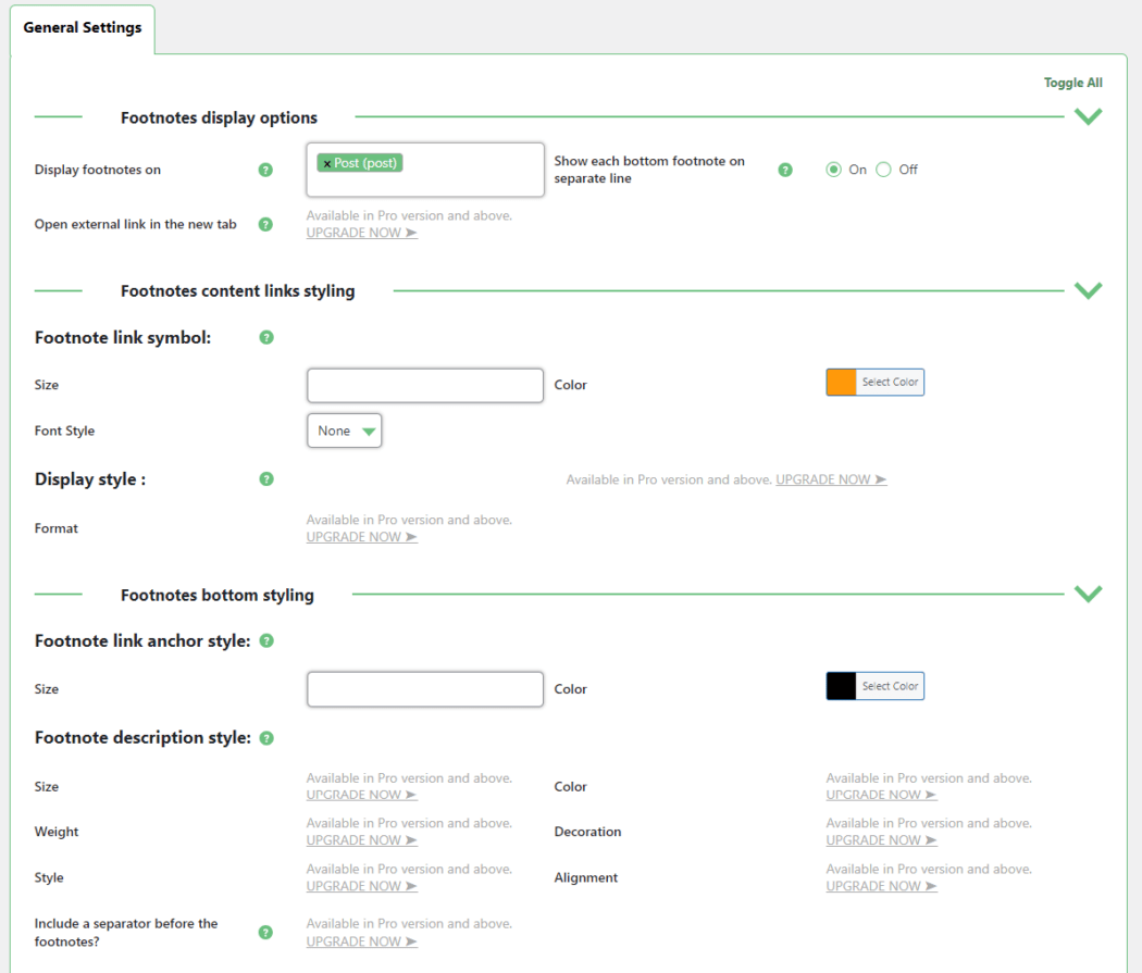 Notas de rodapé do CM