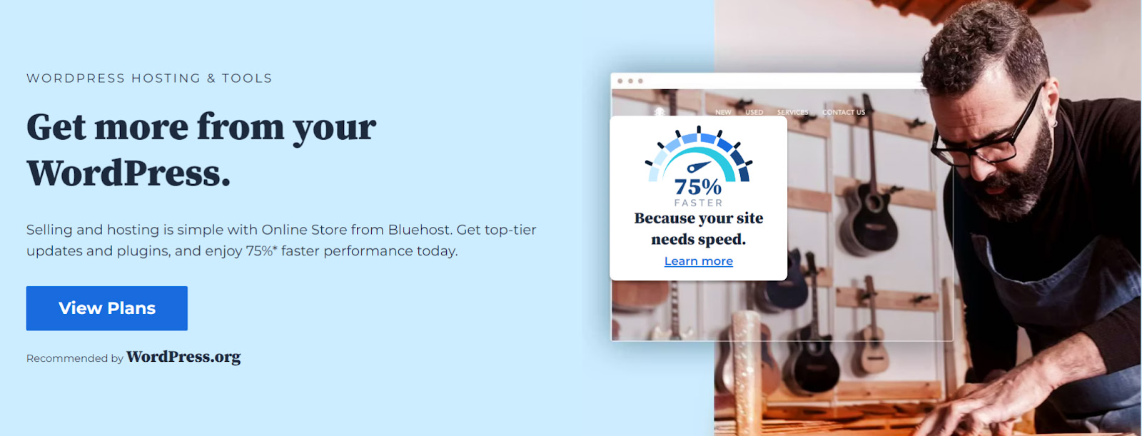 Bluehost เป็นหนึ่งในผู้ให้บริการโฮสติ้งที่ได้รับความนิยมมากที่สุด