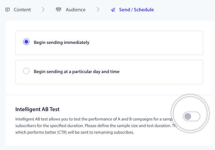 Intelligentes A/B-Testing