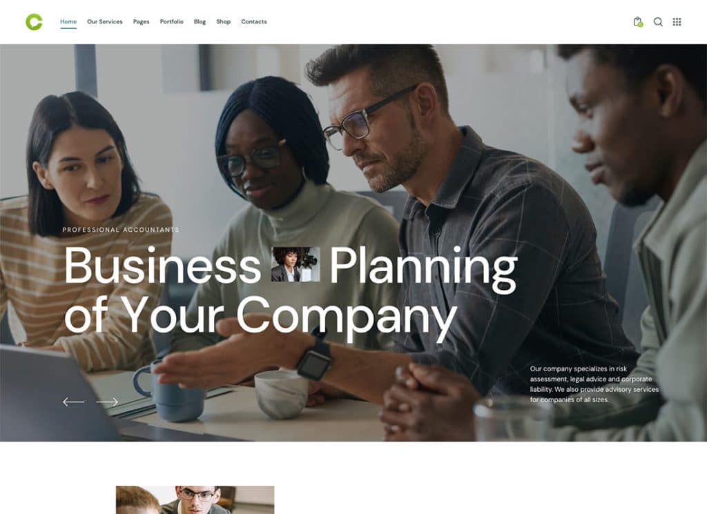 Consultant - Business Financial Advisor WordPress Theme