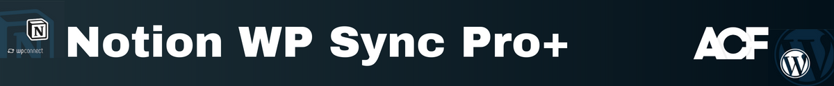 Nozione WP Sync Pro+ Stack