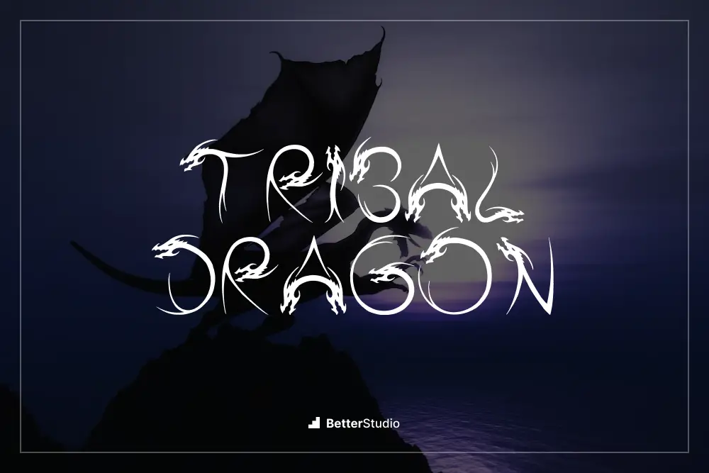 Dragon tribal -