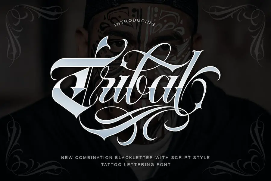 Font tribal -