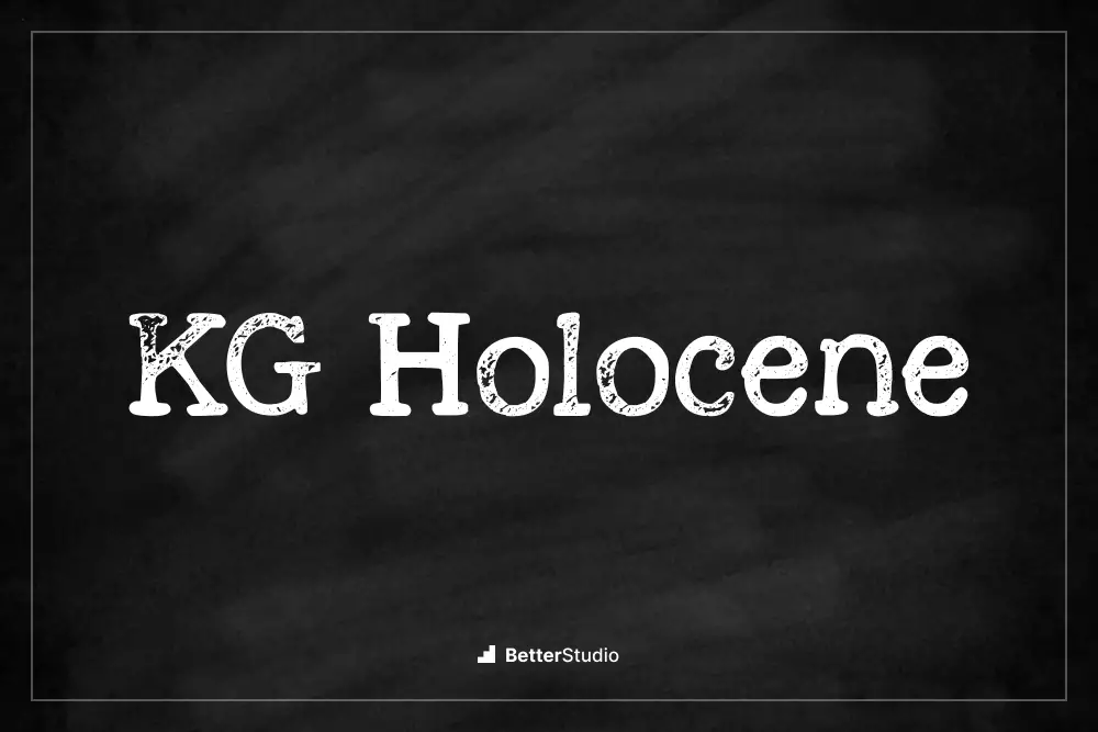 KG Holocen -