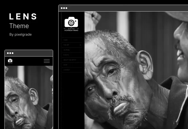 Tema LENS - O temă WordPress de fotografie plăcută