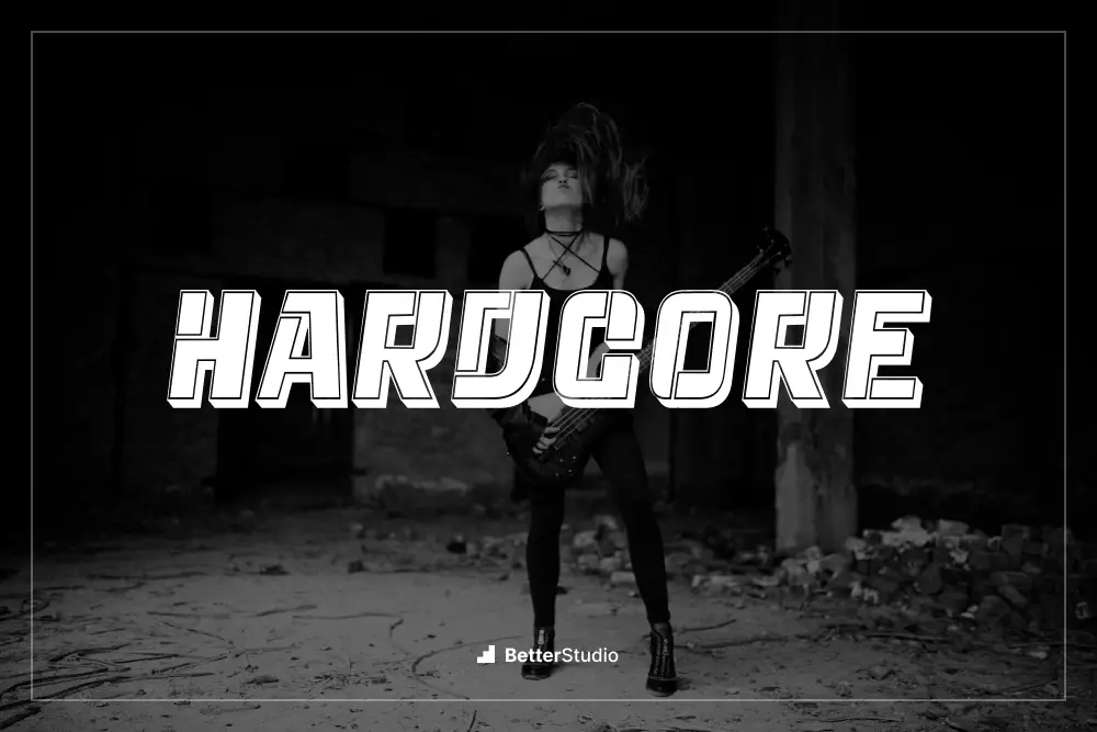 Hardcorowy -