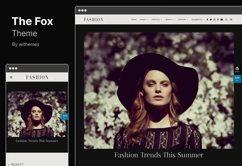 The Fox Theme - Minimal Newspaper News Magazine Blog Tema WordPress