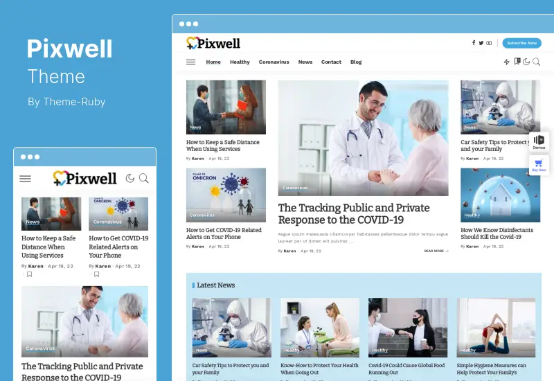 Pixwell 主题 - 现代杂志 WordPress 主题