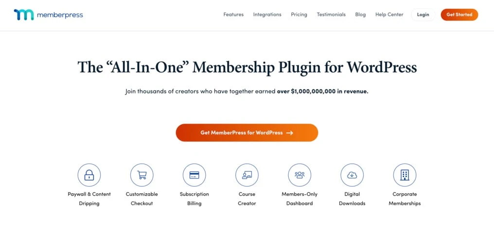 MemberPress 是一款用于创建受限内容的高级 WordPress 插件。