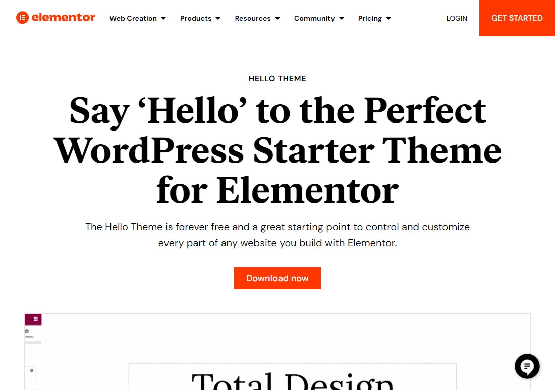 Hello Elementor - 免费 WordPress 主题