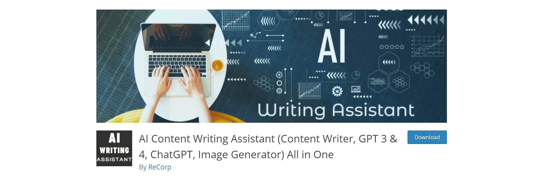 Assistente alla scrittura di contenuti AI