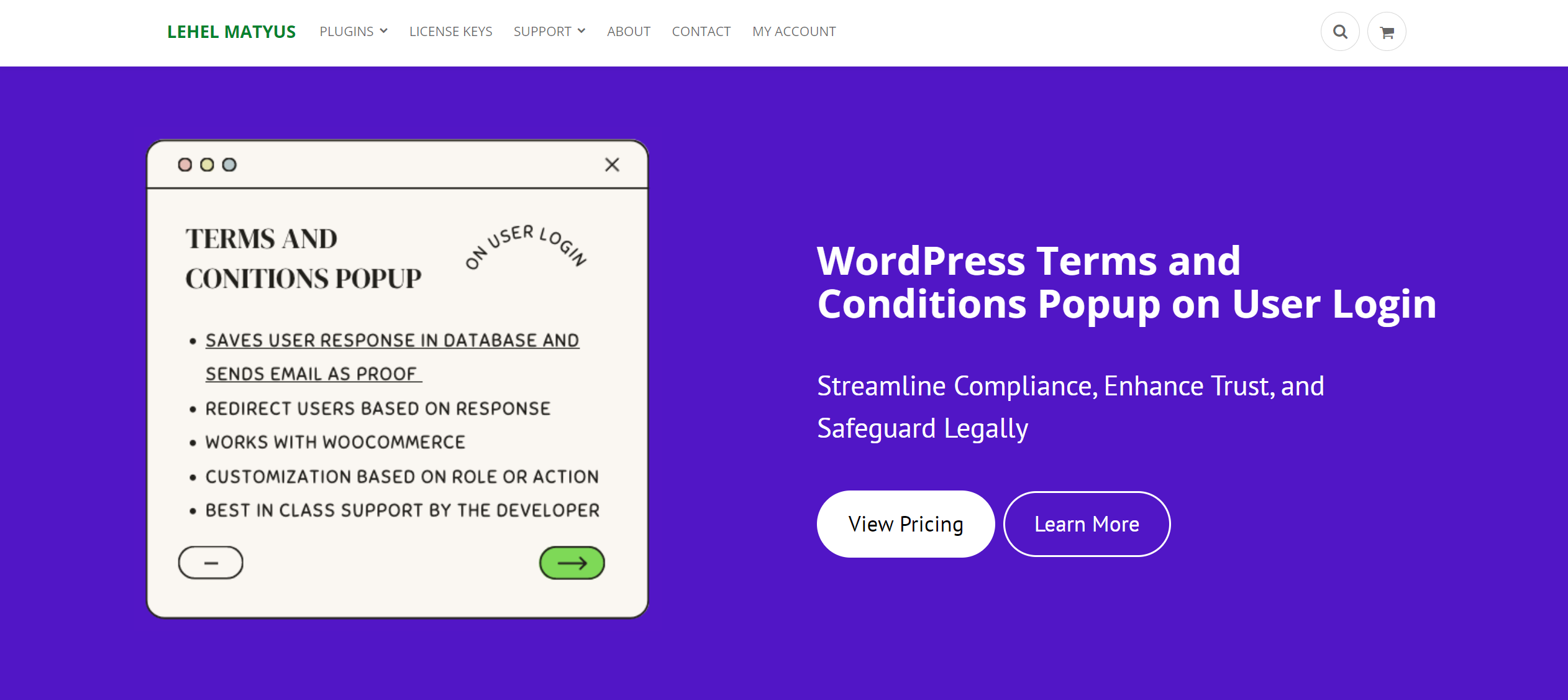 WordPress Şartlar ve Koşullar Açılır Penceresi