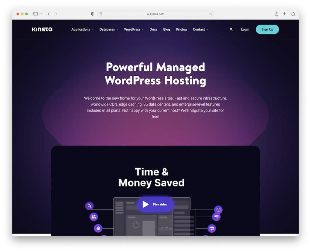 kinsta hosting wordpress w singapurze